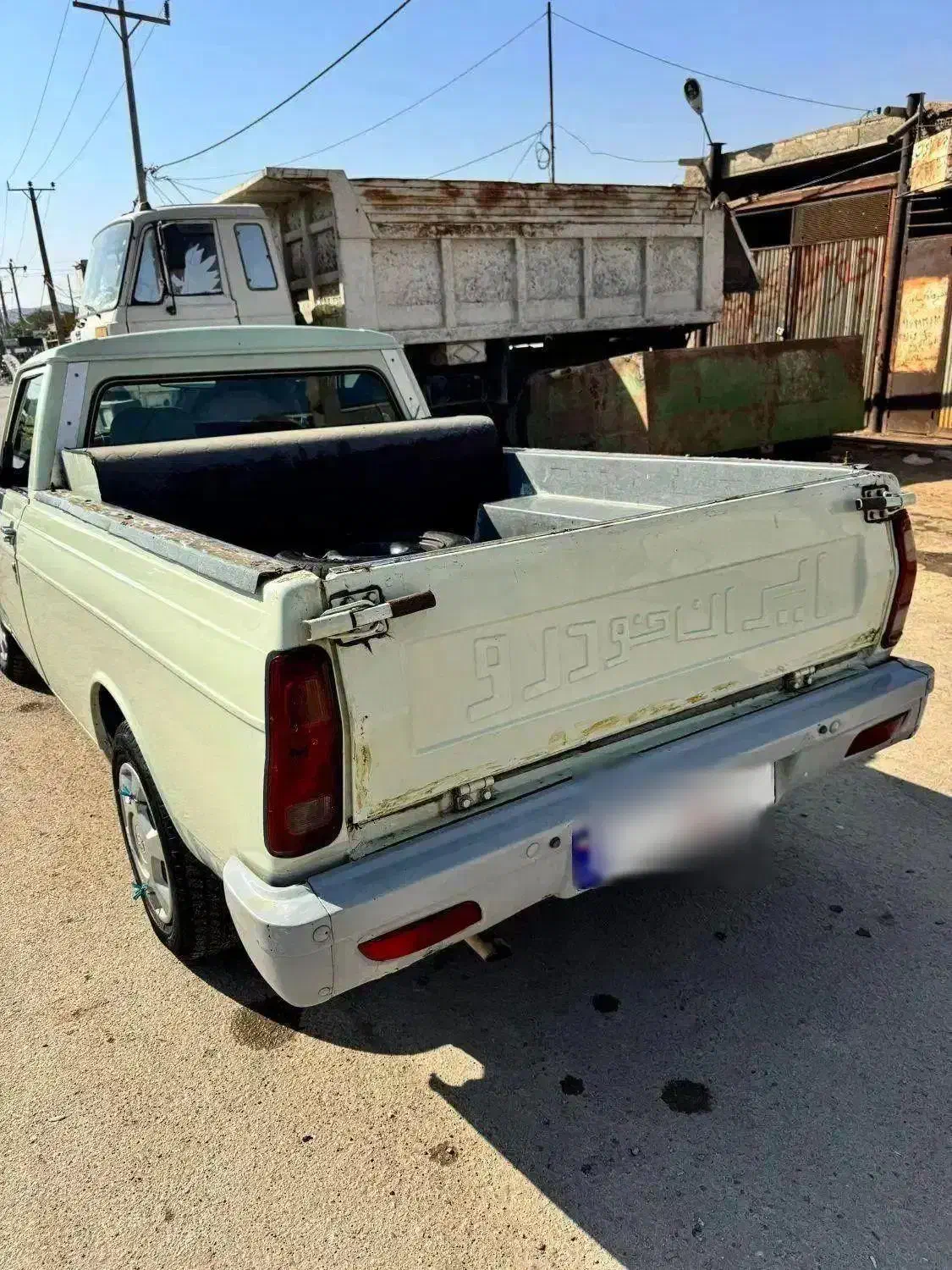 پیکان وانت بدون رنگ و ضربه شاسی پلمپ|خودرو سواری و وانت|بندر ماهشهر, |دیوار