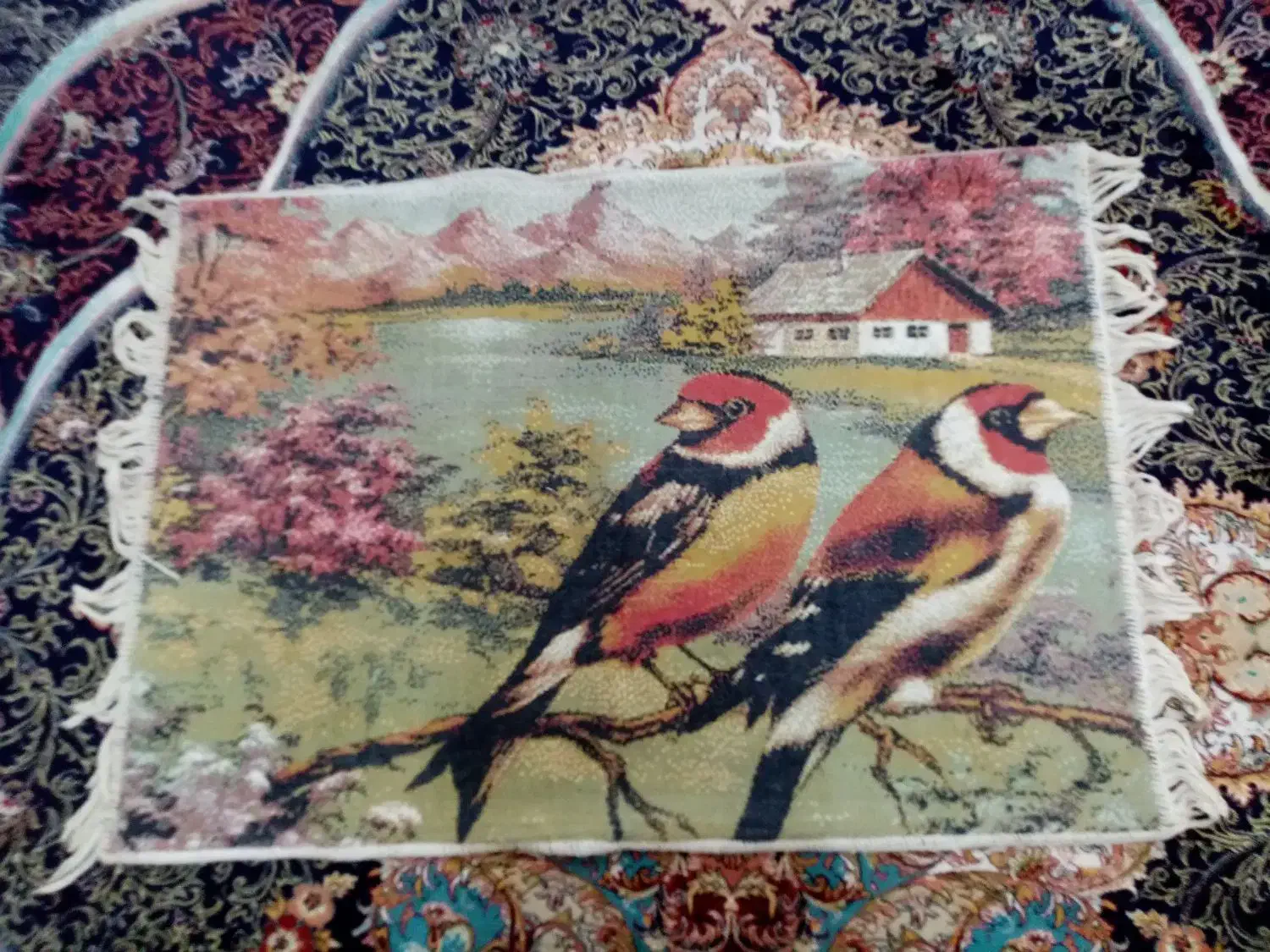 تابلو فرش وسه عدد گلیم|تابلو فرش|تربتحیدریه, جانبازان|دیوار