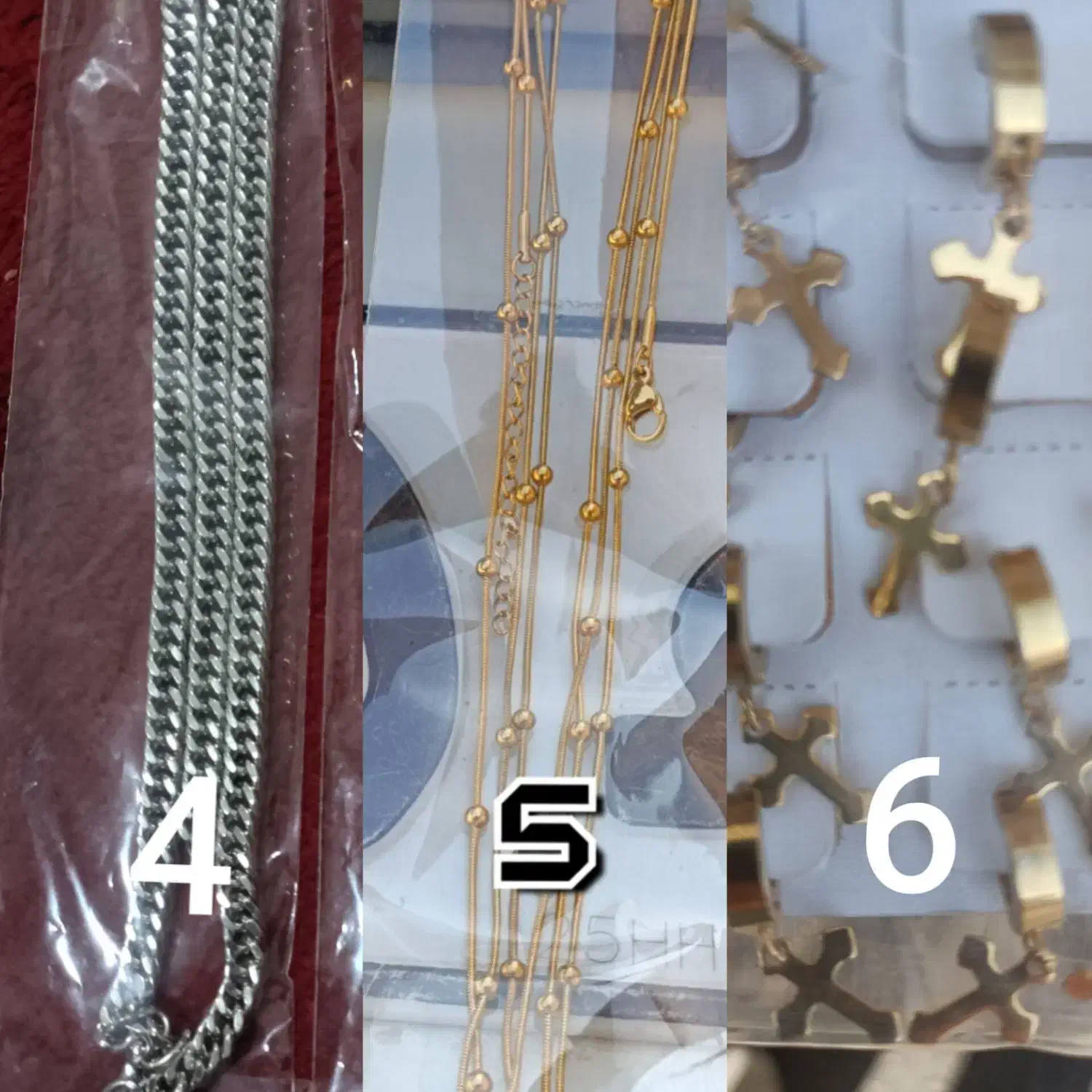 گردنبند و دستبند استیل رنگ ثابت|بدلیجات|اردبیل, |دیوار