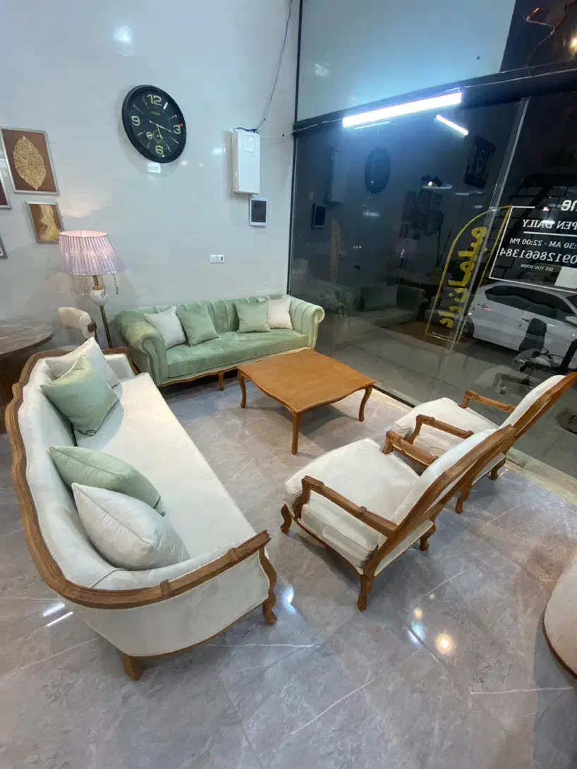 مبلمان کلاسیک اقساطی|مبلمان خانگی و میز عسلی|مشکیندشت, |دیوار