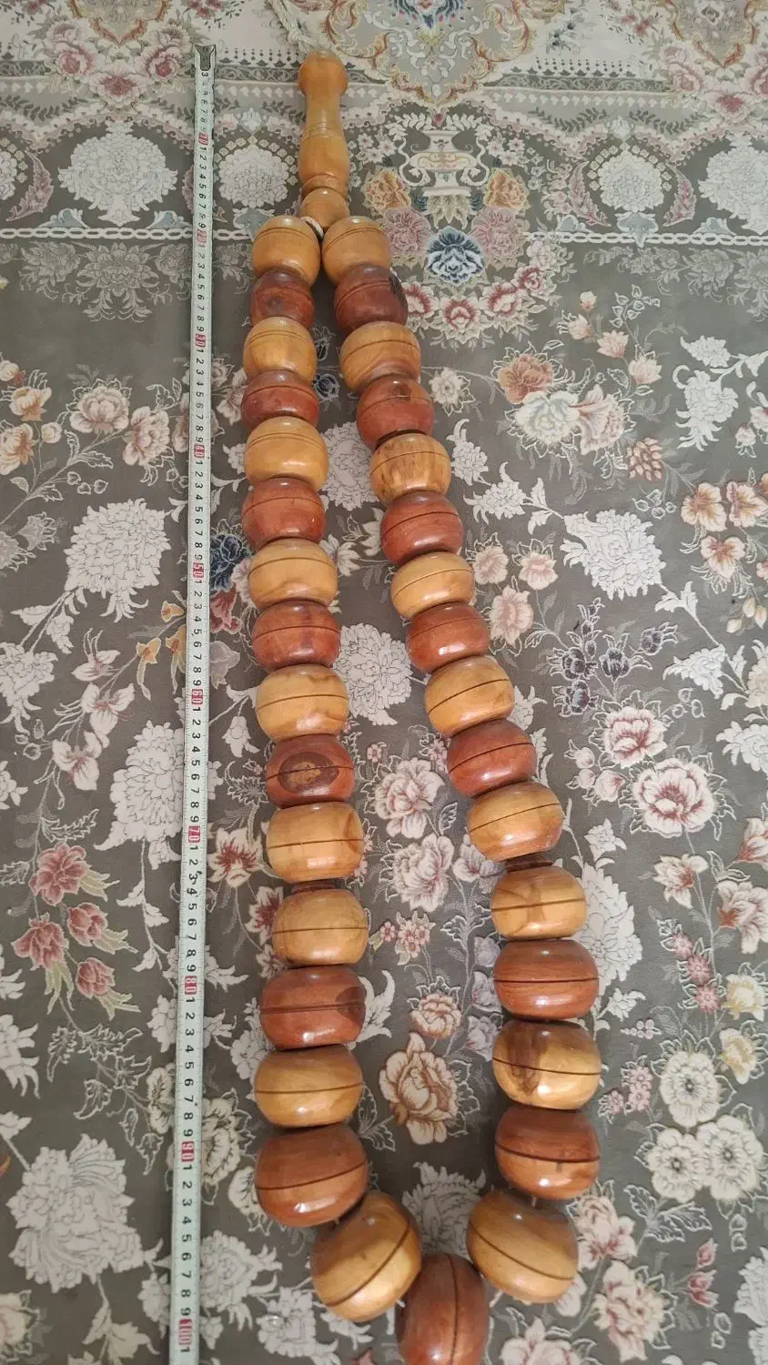 تسبیح چوبی سفارشی|جواهرات|قم, باغ کرباسی|دیوار