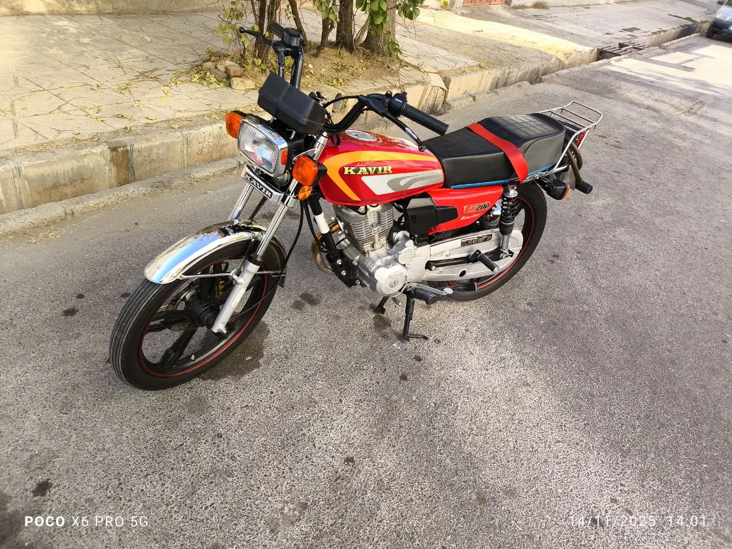 موتور هندا 200 کویر|موتورسیکلت|همدان, |دیوار