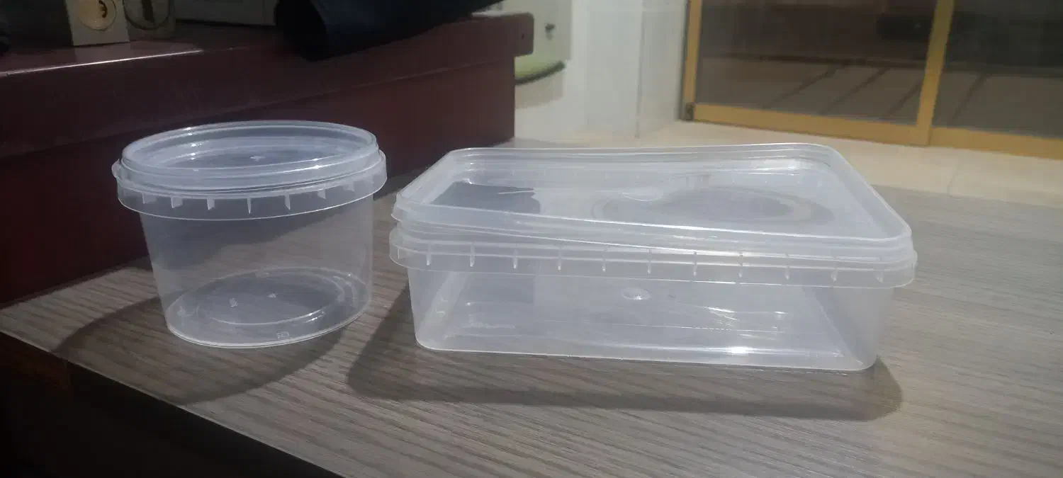 ظرف پلاستیکی درب دار|ظروف نگهدارنده، پلاستیکی، یکبارمصرف|اندیشه, شهرک صدف|دیوار