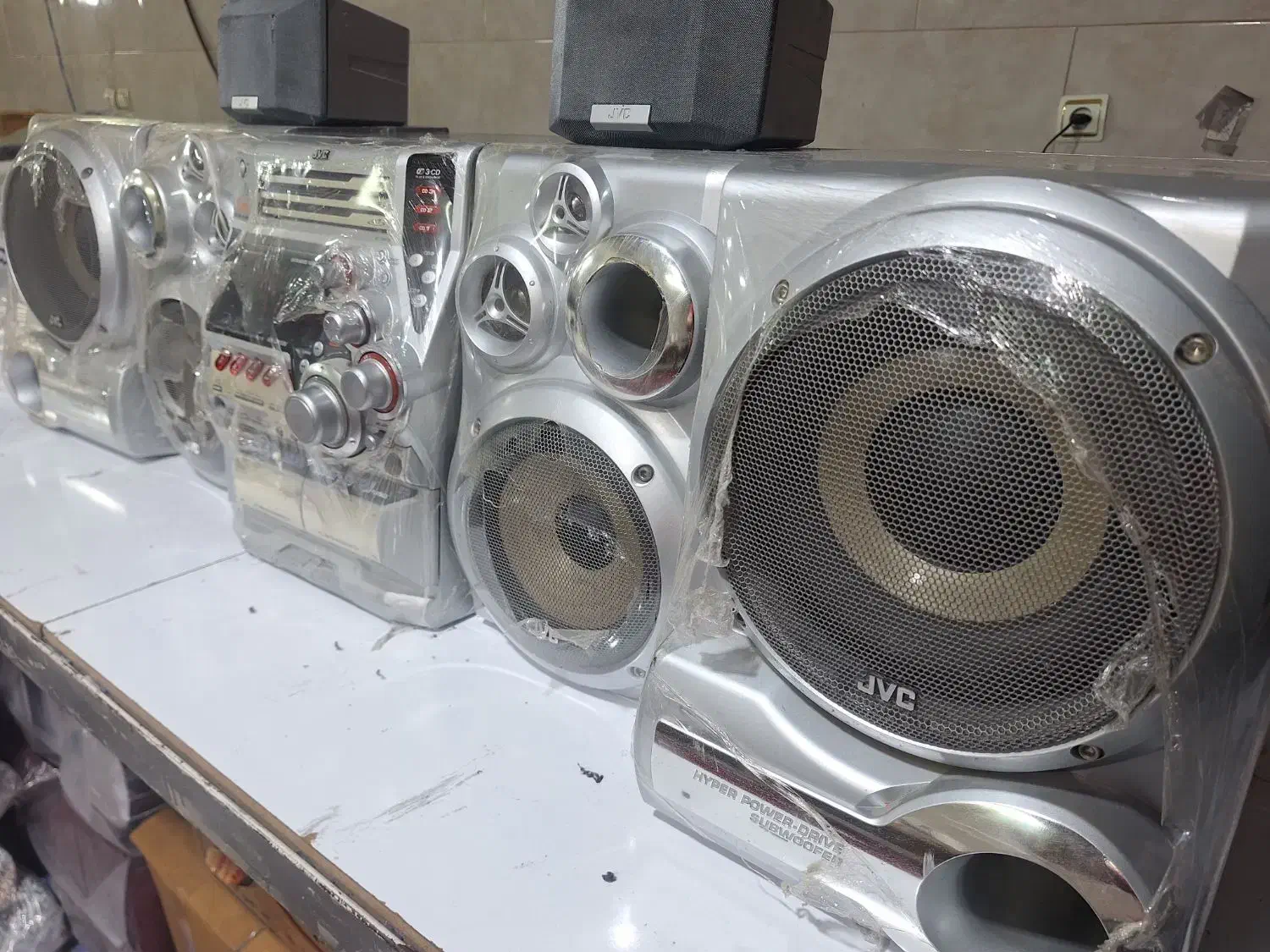 ظبط jvc  درحد نو 5600|سیستم صوتی خانگی|ملارد, |دیوار