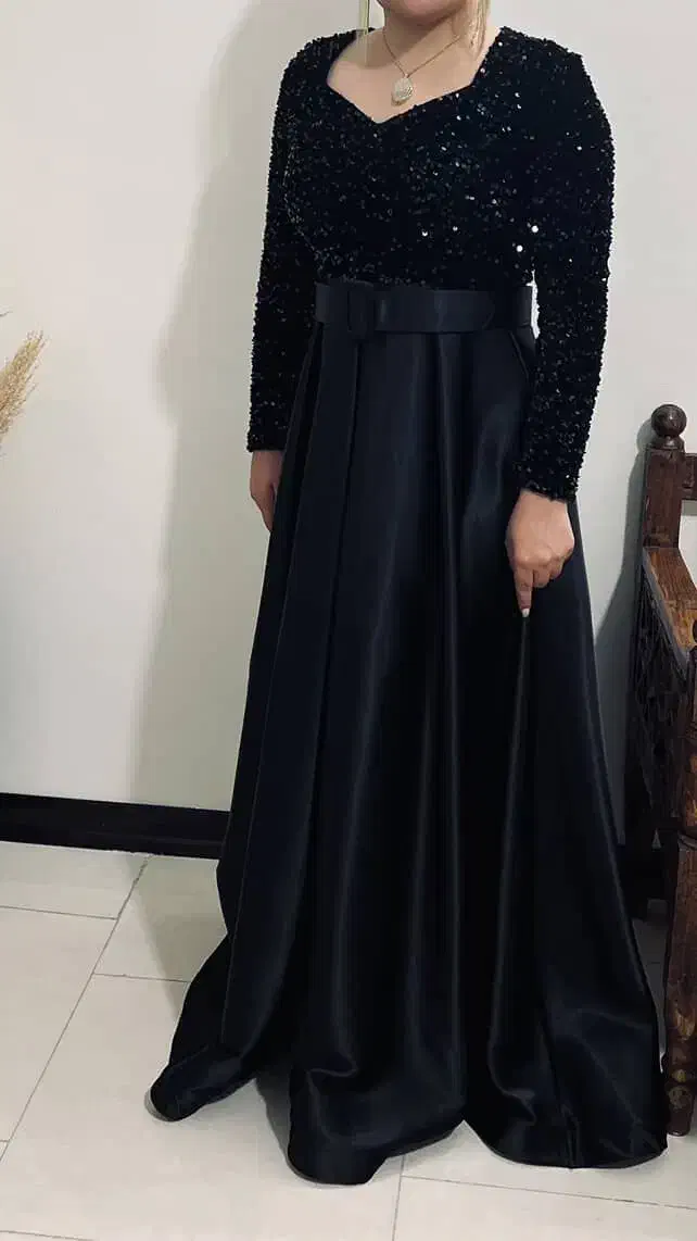 لباس مجلسی بلند مشکی|لباس|اسلامشهر, شهرک محمدیه|دیوار