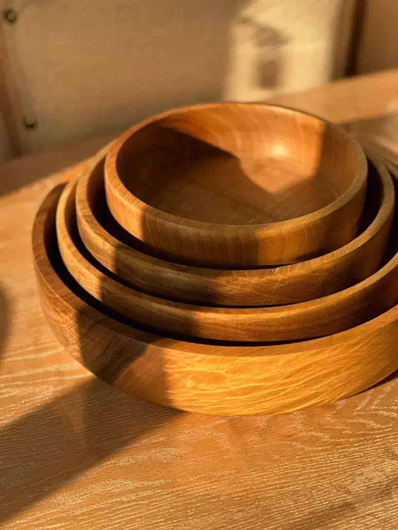 پذیرایی کاسه بشقاب سرویس چوبی تولیدکننده|صنایع دستی و سایر لوازم تزئینی|مشهد, کشاورز|دیوار