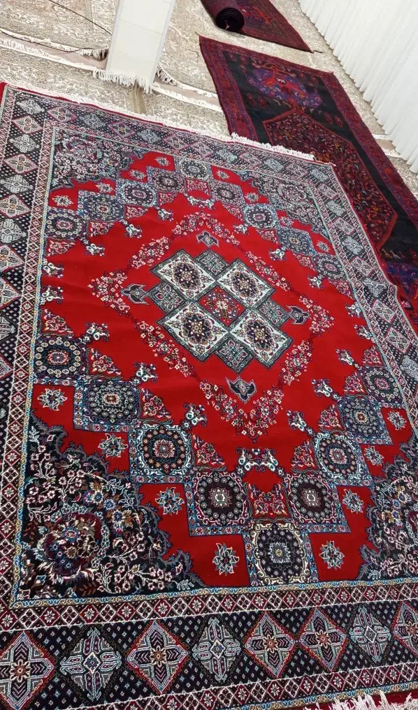 یک جفت فرش ماشینی|فرش|میاندوآب, |دیوار