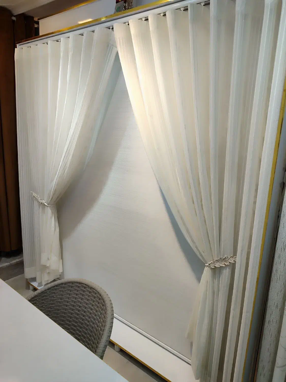 پرده مدل مینیمال عرض دومتر|پرده، رانر، رومیزی|لاهیجان, کوی خزر|دیوار