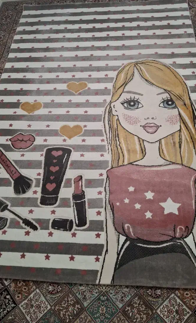 فرش فانتزی دخترانه|فرش|ارومیه, |دیوار