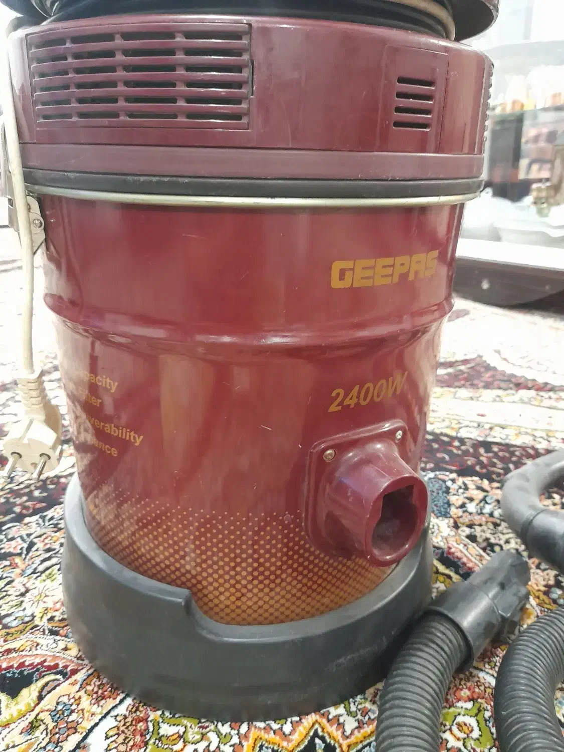 جارو برقی سطلی بزرگ|جاروبرقی، جارو شارژی، بخارشو|بیرجند, |دیوار