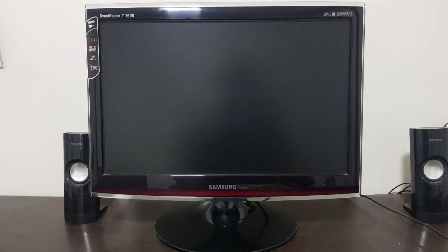 مانیتور سامسونگ ۱۹ اینچ|قطعات و لوازم جانبی رایانه|تهران, قیام|دیوار