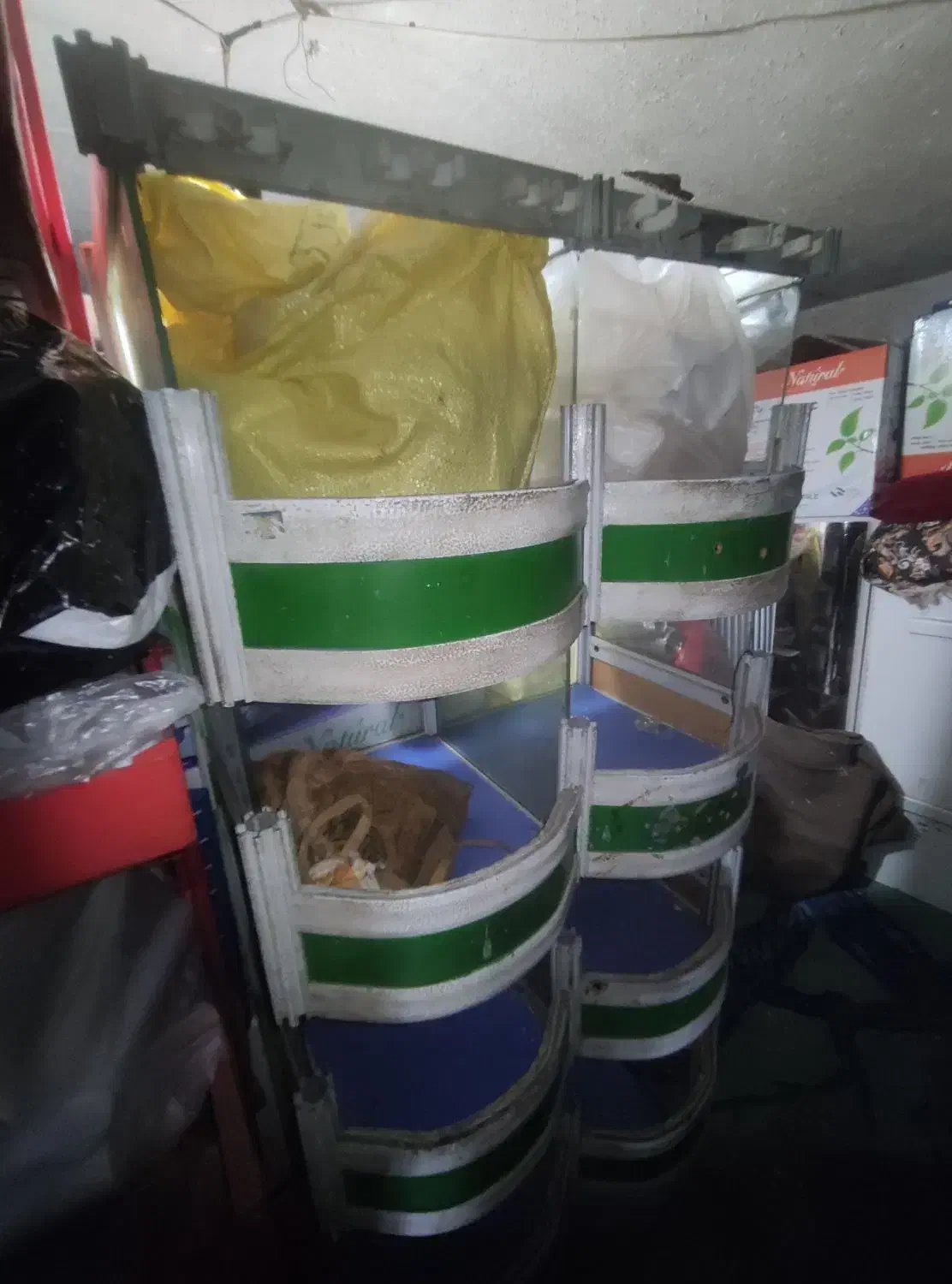 قفسه آلمینیومی 8 تایی|کتابخانه، شلف، قفسههای دیواری|مشهد, الهیه|دیوار