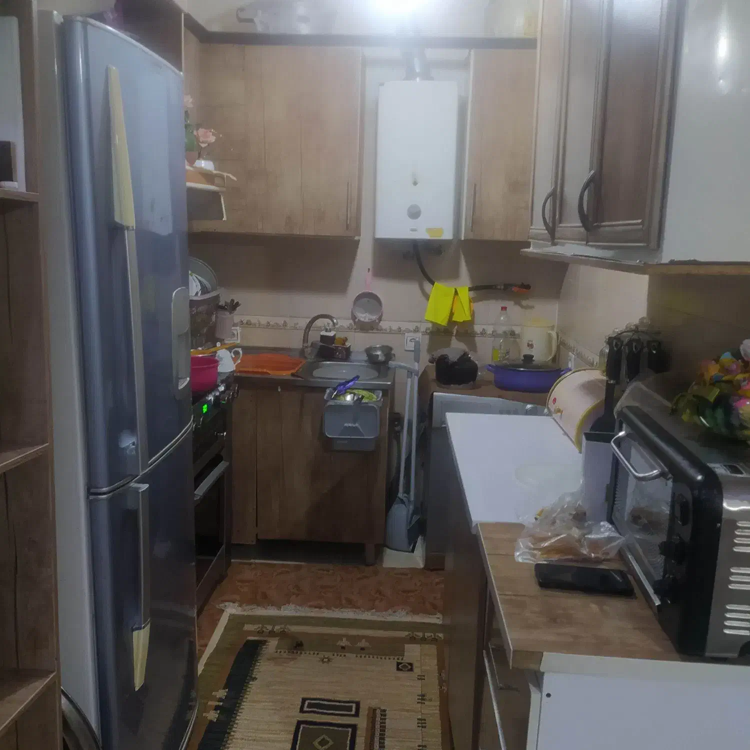 کابینت آهنی|آب‌چکان و نظم‌دهنده ظروف|نسیم‌شهر, |دیوار
