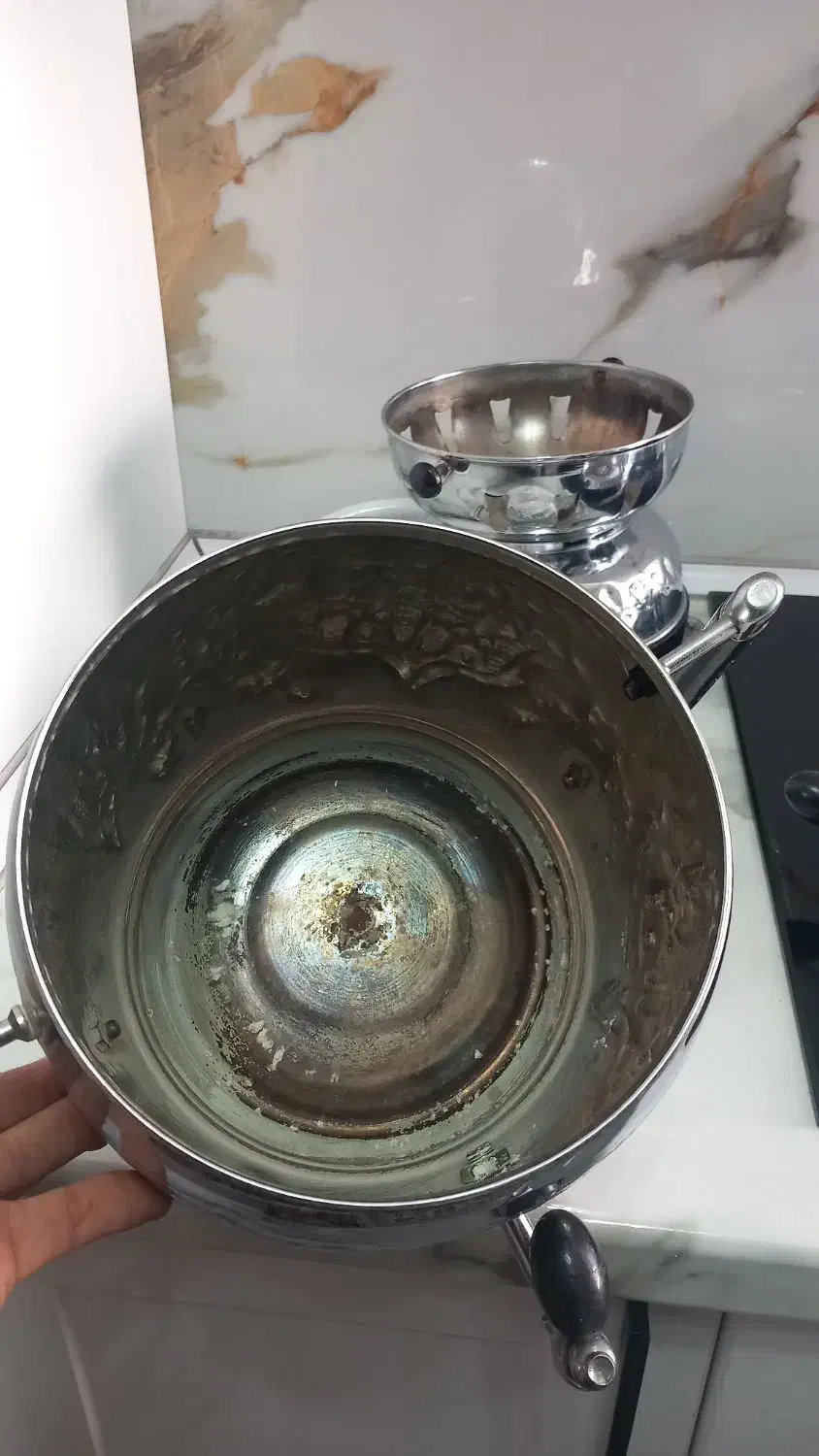 سماور گاز ی|سماور، چای‌ساز، قهوه‌ساز|اشتهارد, |دیوار