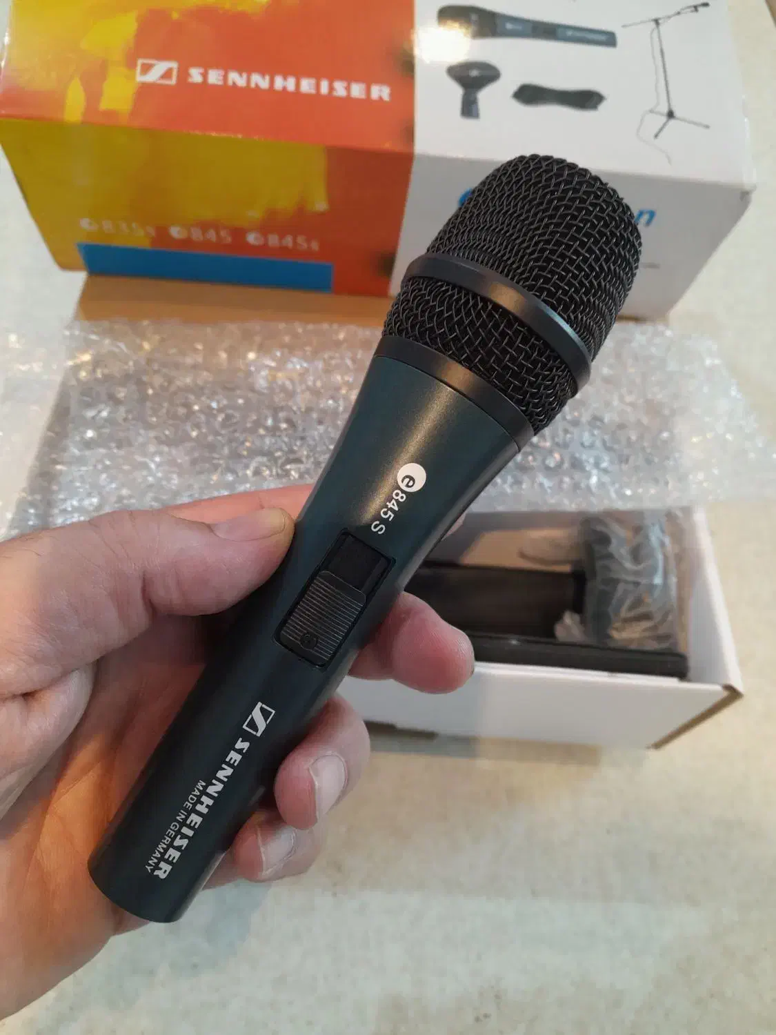 میکروفن با سیم sennheizer سنهایزر|سیستم صوتی خانگی|تهران, سازمان برنامه شمالی|دیوار