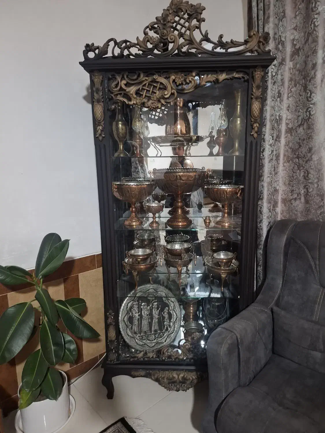 بوفه|بوفه، ویترین، کنسول|شیراز, میانرود|دیوار