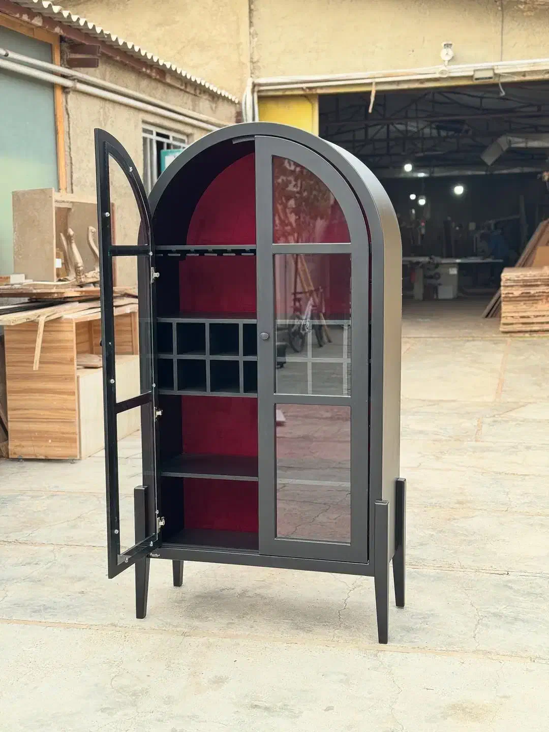 ویترین چوبی|بوفه، ویترین، کنسول|ملارد, |دیوار