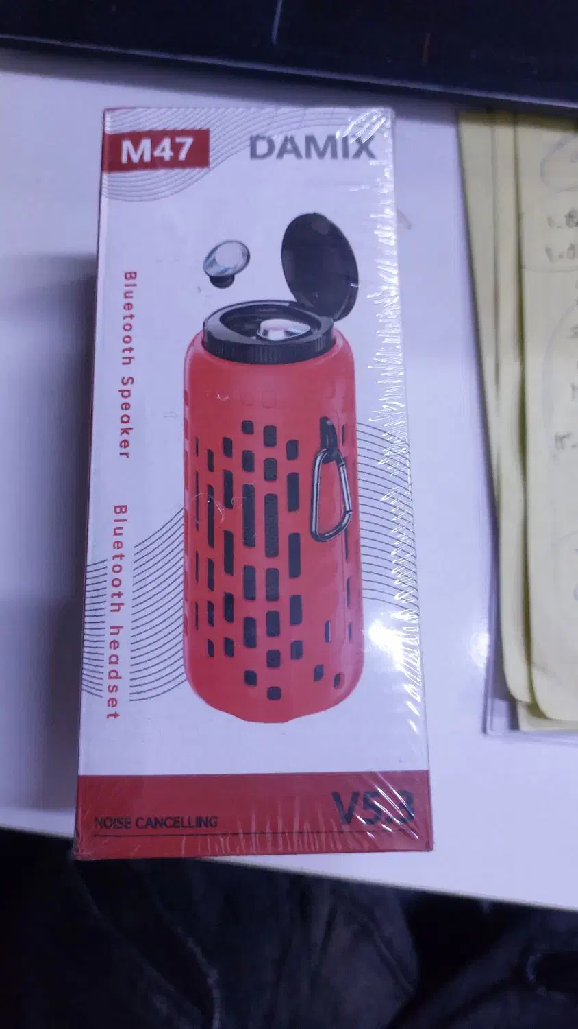 اسپیکر باند m47 DAMIX SPIKER همراه با airpods|پخش‌کننده همراه|تهران, میدان ولیعصر|دیوار