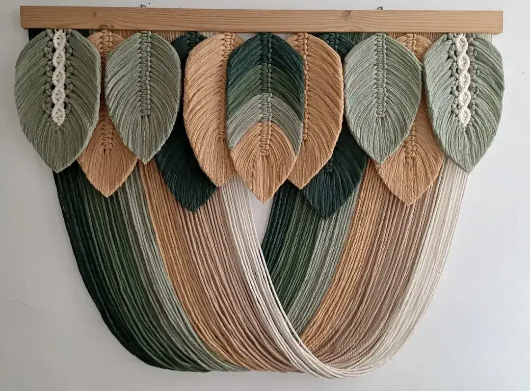 با نخ مکرومه خانه ات رو رنگی رنگی کن|تابلو، نقاشی، عکس|ایلام, |دیوار