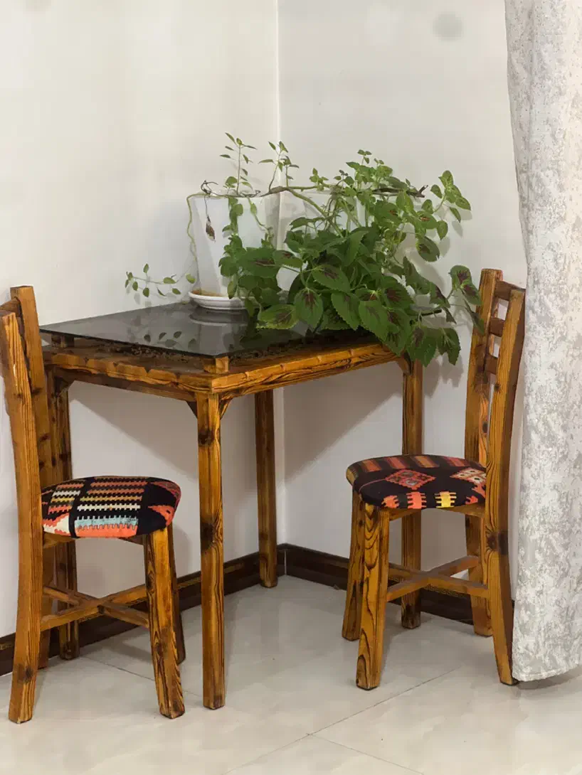 میز و صندلی چوبی و بار|میز و صندلی غذاخوری|گلستان (تهران), |دیوار