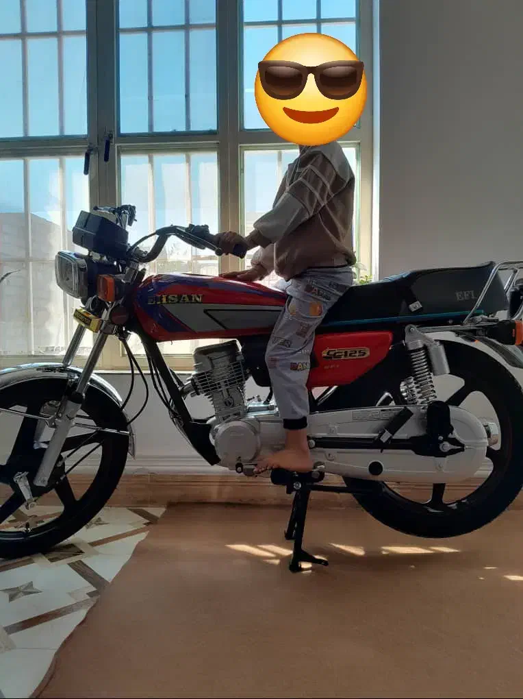 موتور سیکلت ۱۲۵ احسان ۴۰۴|موتورسیکلت|شیراز, شهرک صادقیه|دیوار