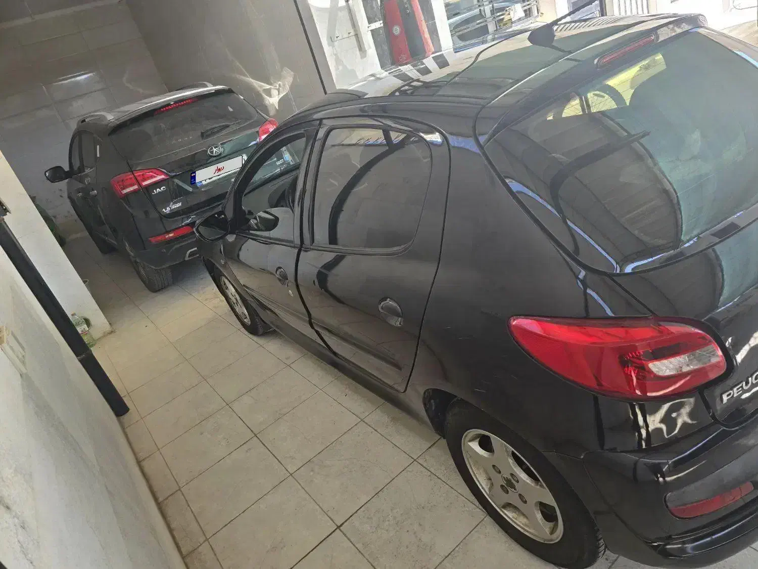 207 سقف شیشه پاناروما 1400 مشکی|خودرو سواری و وانت|بندر گناوه, |دیوار