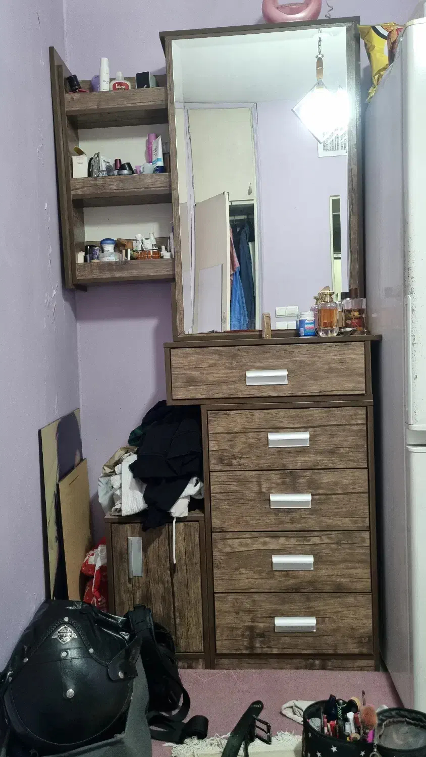 دراور تمام mdf آینه باکس دار درحدنو|جاکفشی، کمد، دراور|تهران, شهرک شریعتی|دیوار