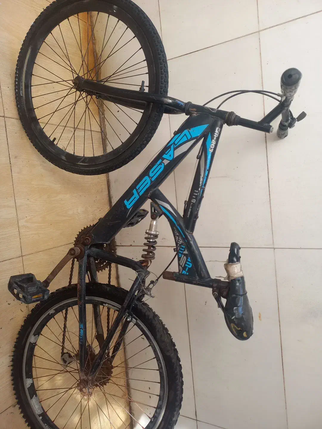 دوچرخه لیزر تمیز و آماده استفاده|دوچرخه، اسکیت، اسکوتر|شوشتر, |دیوار