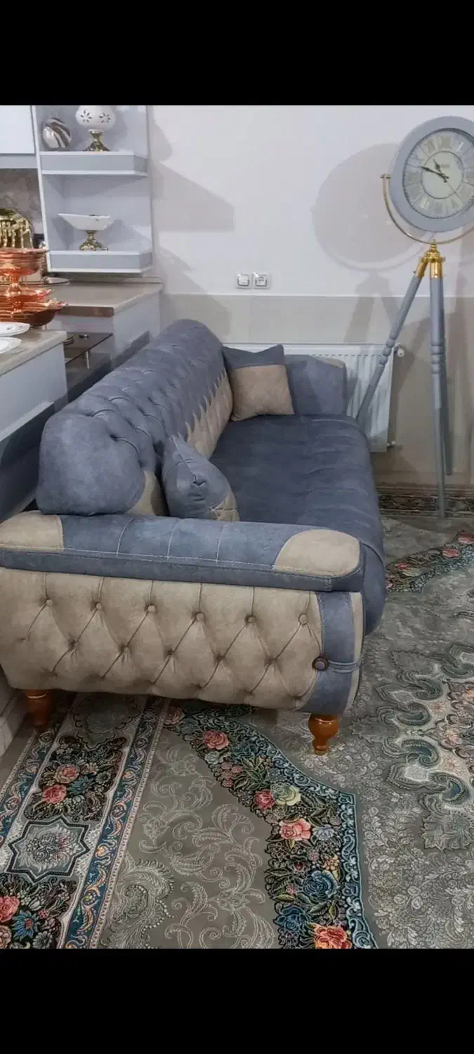 مبل نو مناسب جهیزیه نصف قیمت نو|مبلمان خانگی و میز عسلی|سیرجان, |دیوار