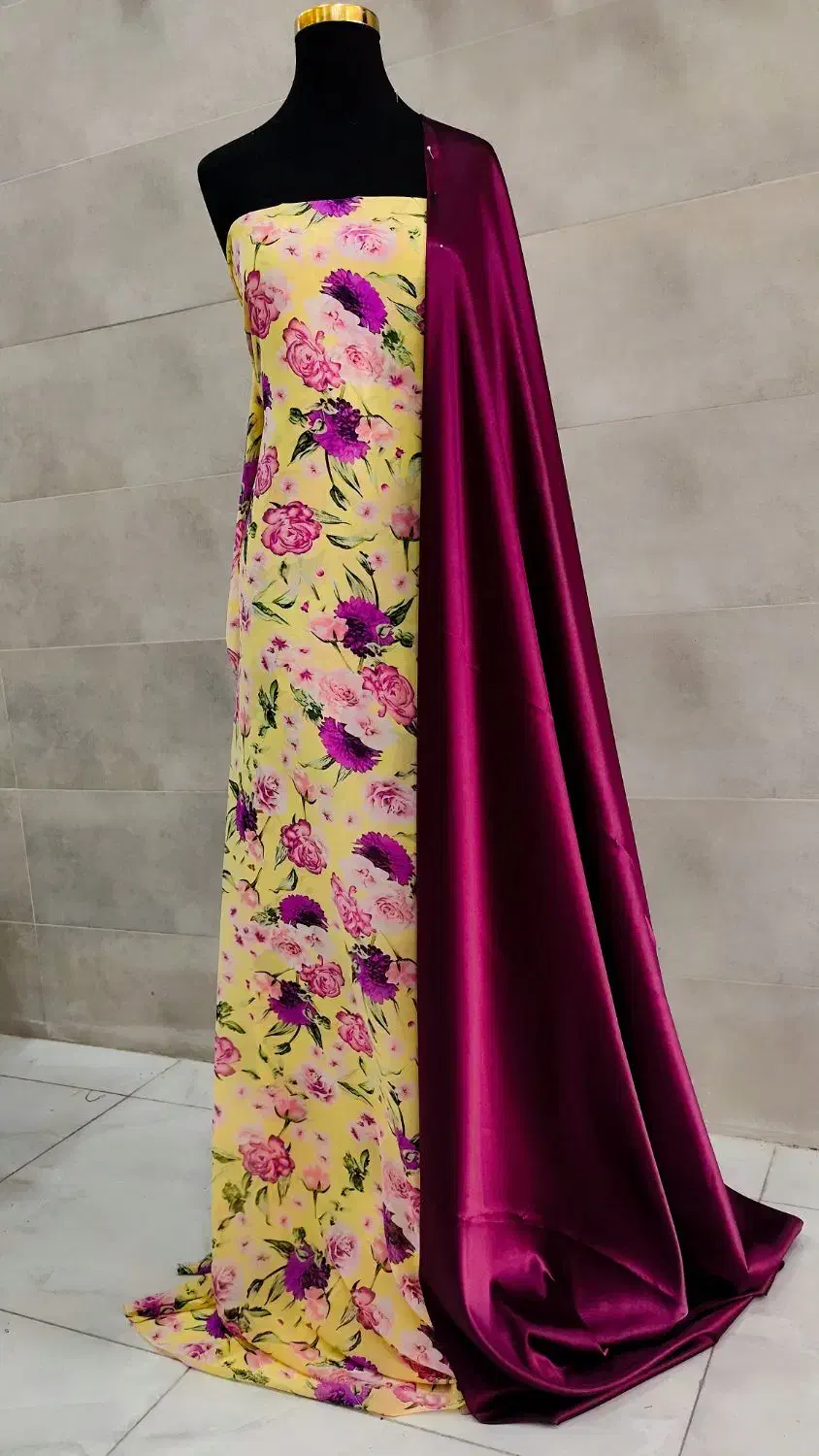 فروش انواع پارچە سادە،طرح و دار و روسری‌ مجلسی|لباس|مریوان, |دیوار