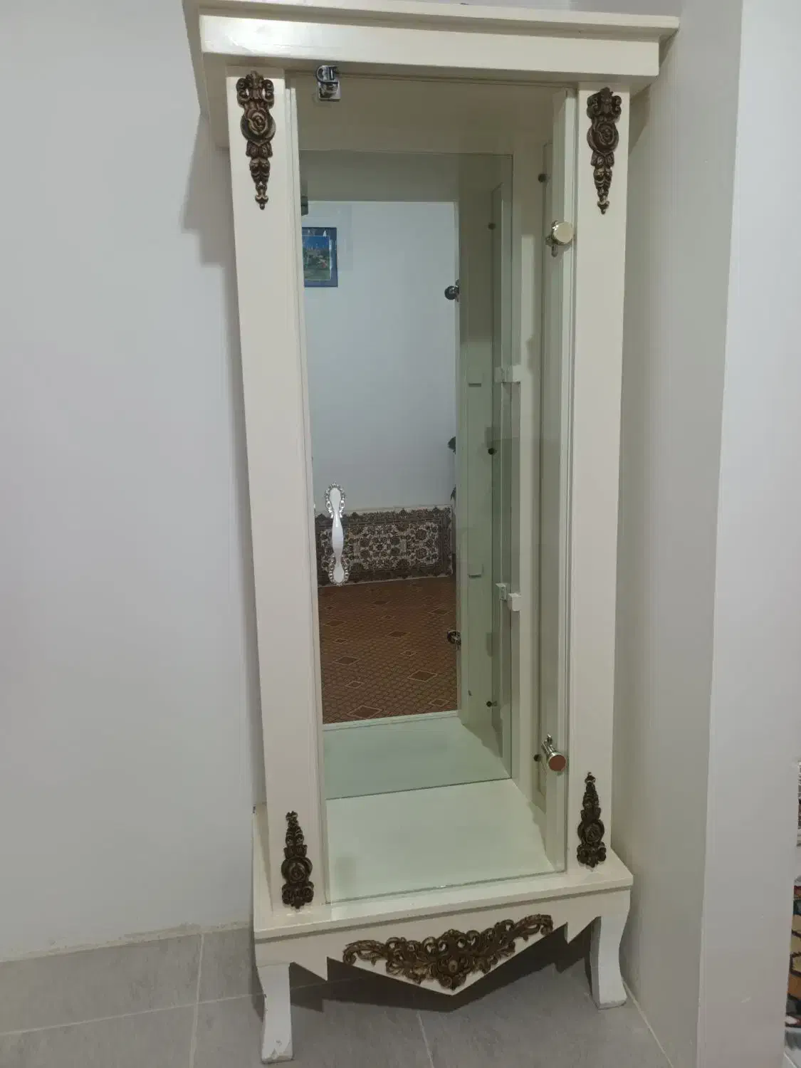 بوفه،ویترین چوبی نو|بوفه، ویترین، کنسول|بروجرد, |دیوار