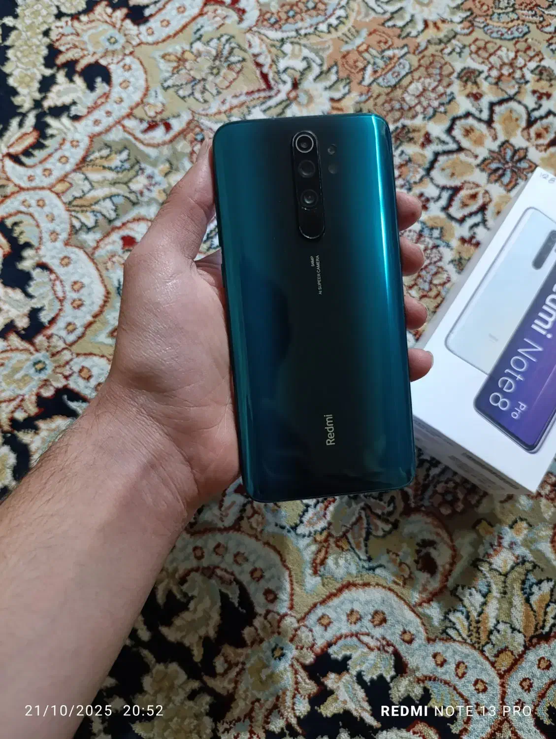 گوشی شیائومی note 8 pro 128g|موبایل|تبریز, |دیوار