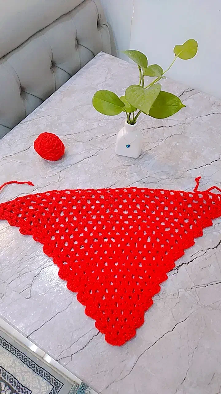 مینی اسکارف بافت|لباس|ایذه, |دیوار