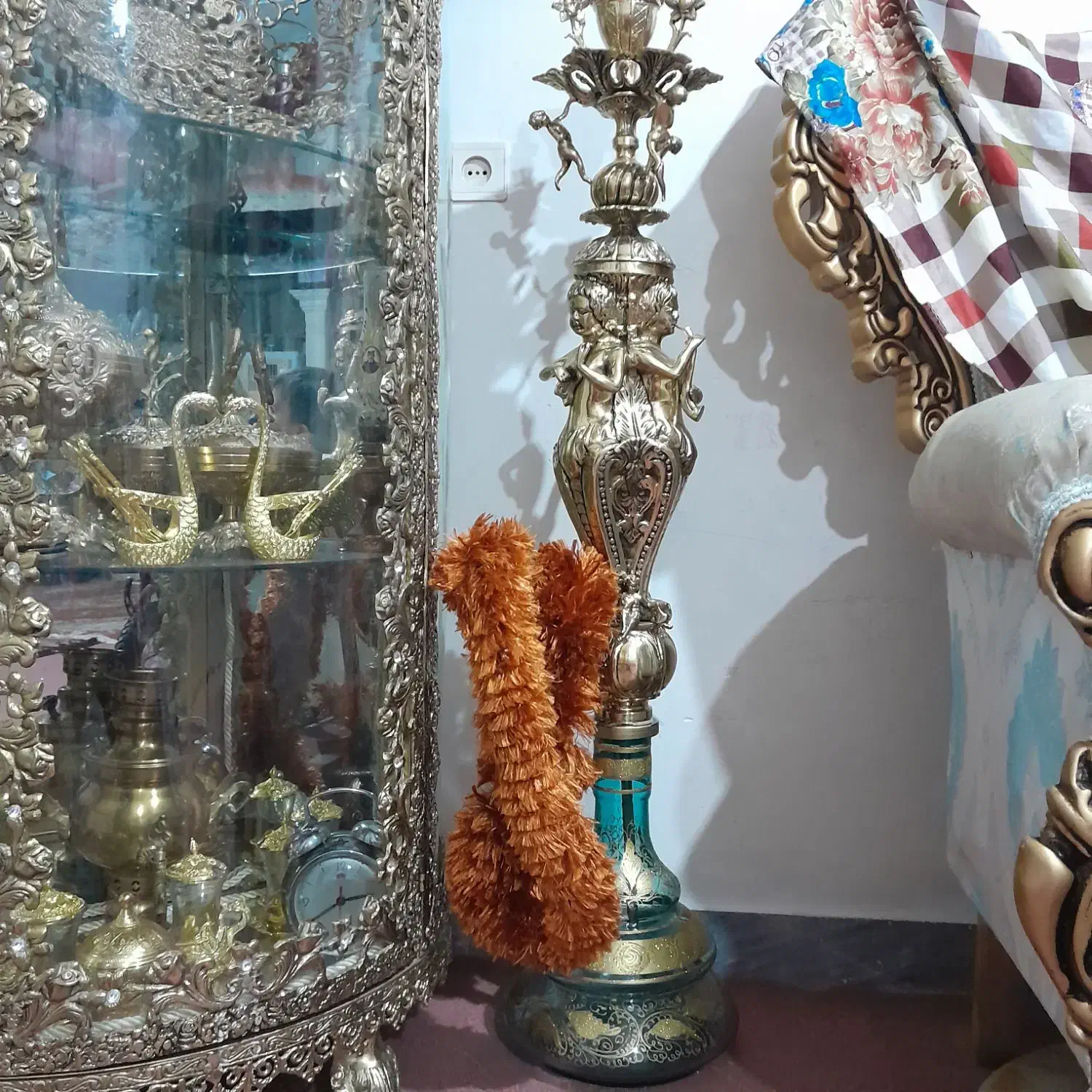 قلیان برنز کلکسیونی|کلکسیون و سرگرمی|تبریز, |دیوار