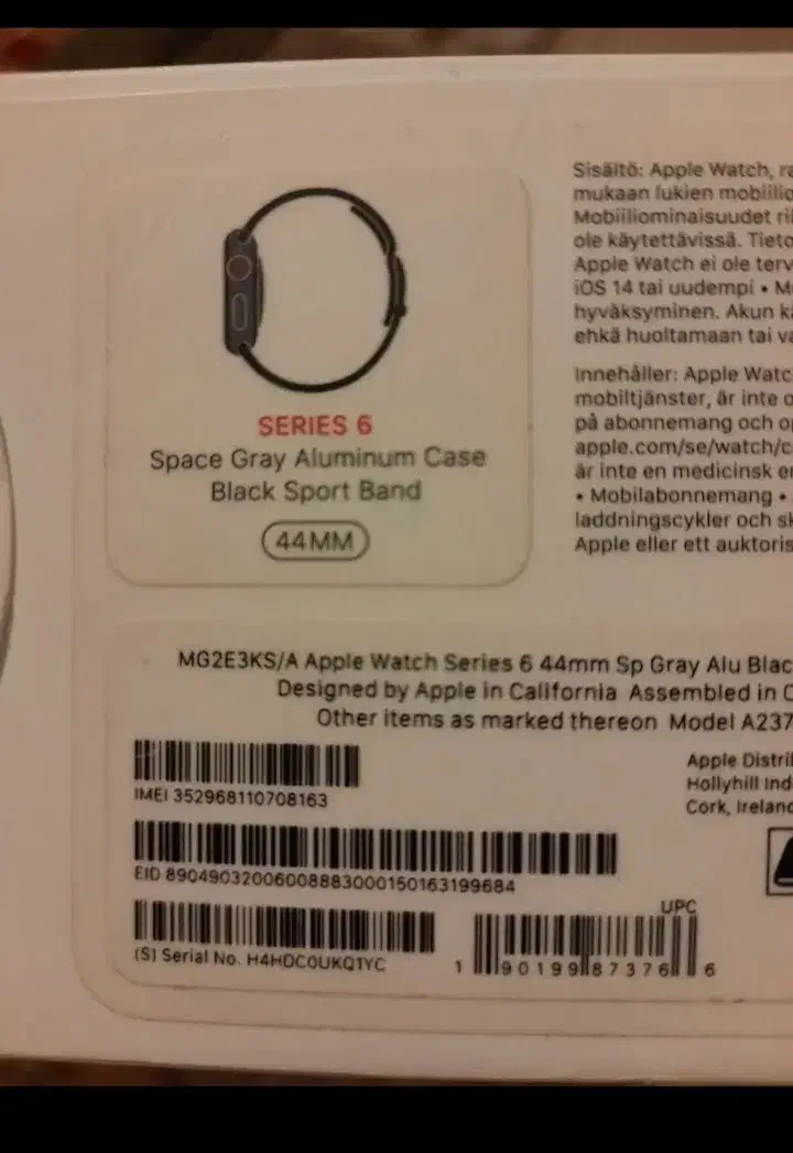 اپل واچ سری ۶ سایز۴۴|لوازم جانبی موبایل و تبلت|کرمانشاه, |دیوار