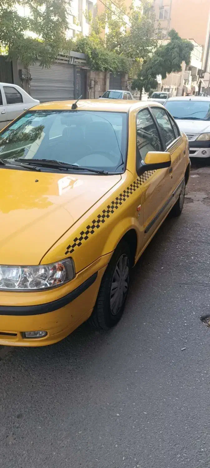 تاکسی سمند EF7 دوگانهسوز 1401 کمکار|خودرو سواری و وانت|تهران, سنائی|دیوار