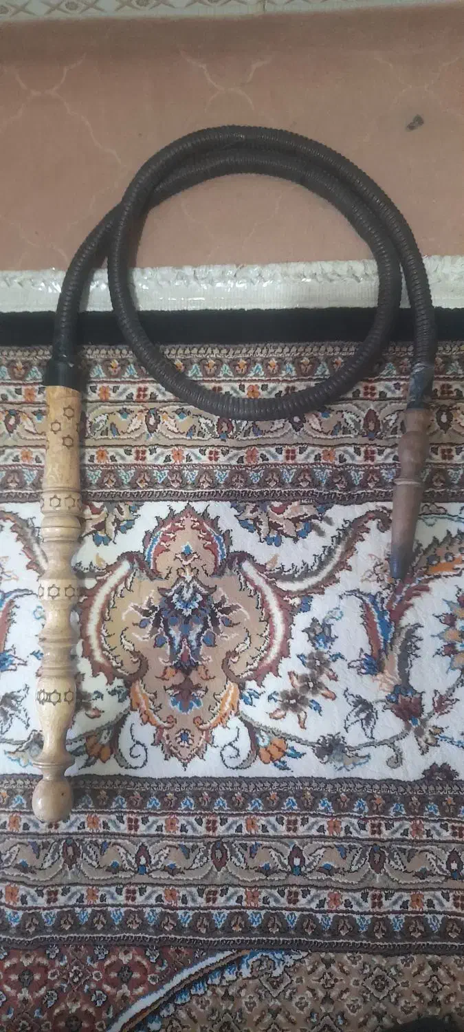 قلیان چوبی طرح دار|کلکسیون و سرگرمی|اردبیل, |دیوار