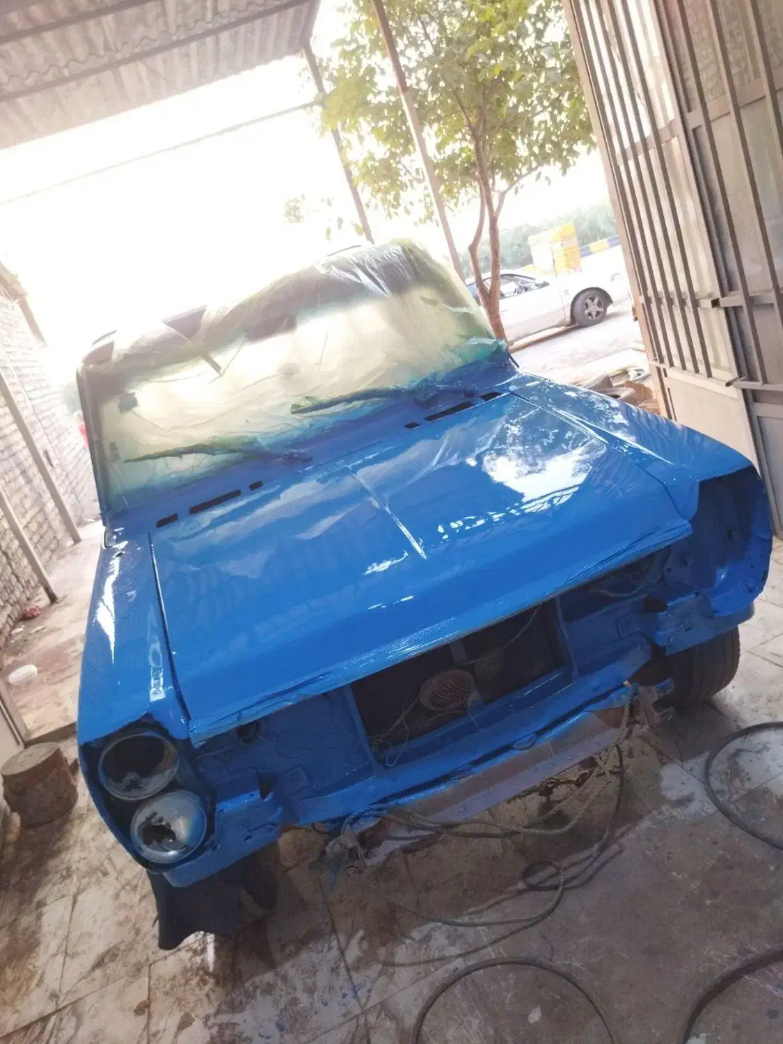 صافکاری نقاشی انواع سبک وسنگین|خدمات موتور و ماشین|گرگان, |دیوار