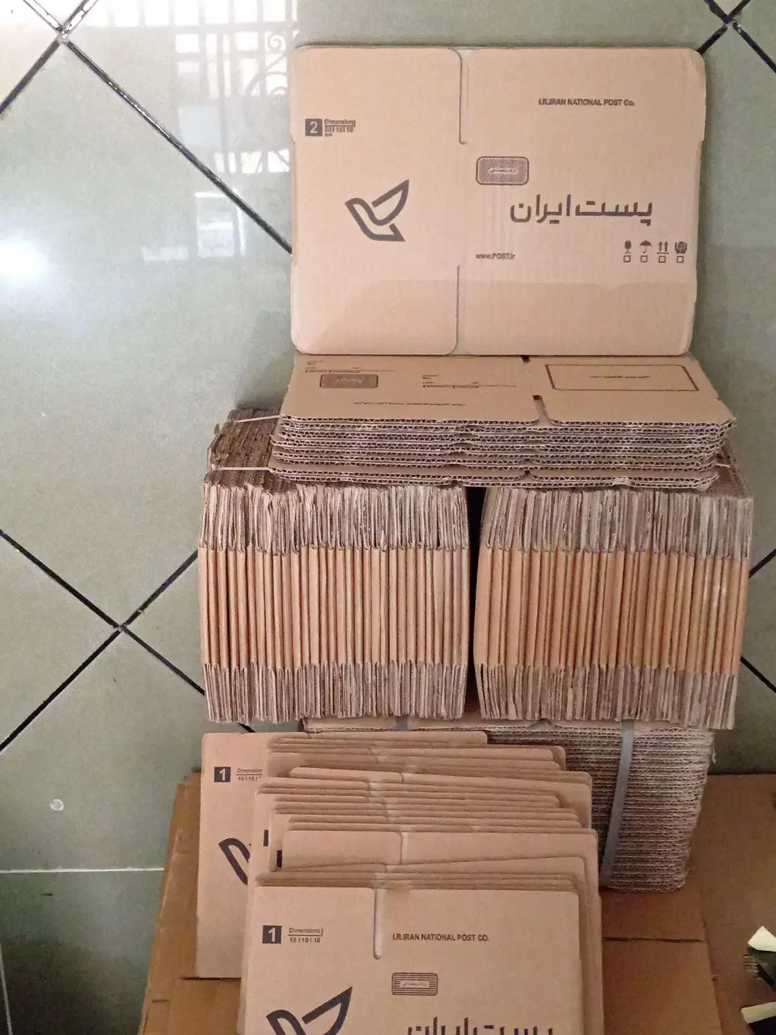 کارتن پستی سایز 1 اقتصادی|لوازم التحریر|اهواز, منبع اب|دیوار