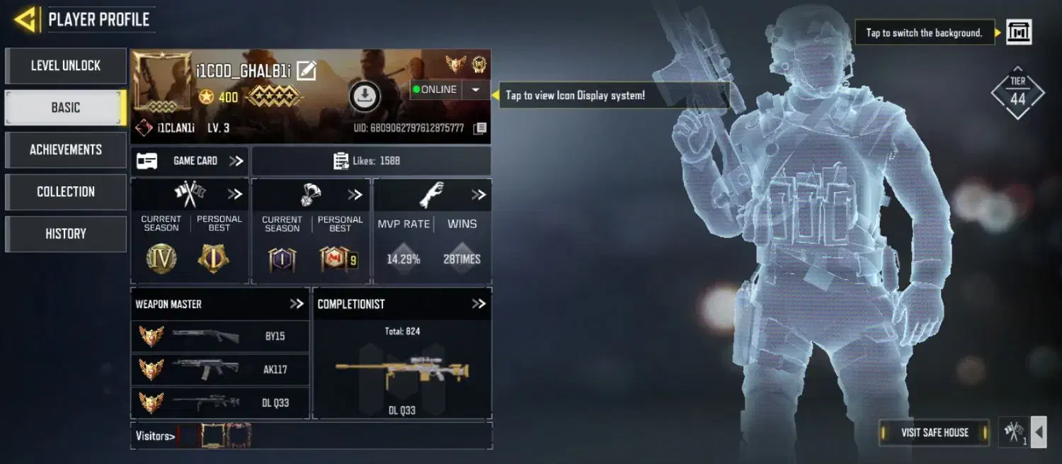 اکانت کالاف|کنسول، بازی ویدئویی و آنلاین|اصفهان, جنیران (لادان)|دیوار