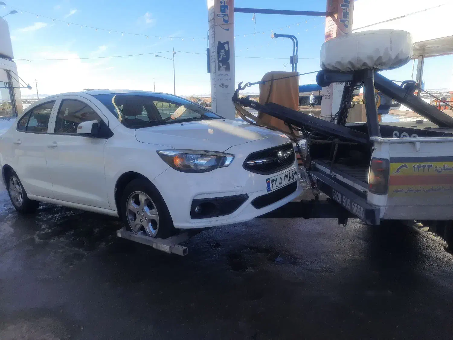 یدک کش جرثقیل خوردو بر کفی خورو سوار امداد خودرو|خدمات حمل و نقل|مشهد, رضاشهر|دیوار