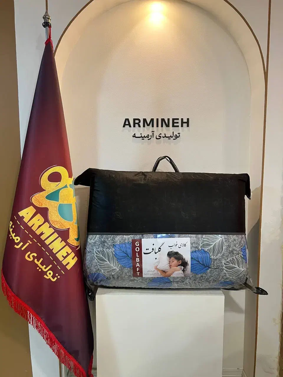 تشک مسافرتی الیافی لایکو پارچه نخی زیپی با کاور|رختخواب، بالش، پتو|تهران, شکوفه|دیوار