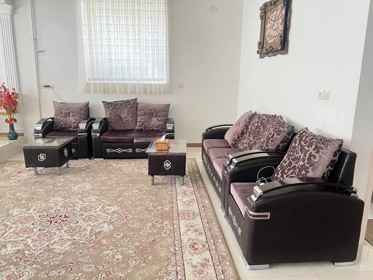 فروش مبل 7 نفر|مبلمان خانگی و میز عسلی|نهاوند, |دیوار