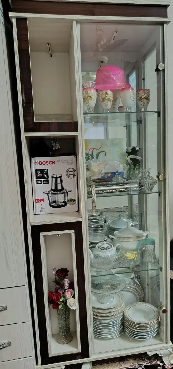 بوفه|بوفه، ویترین، کنسول|آشخانه, |دیوار