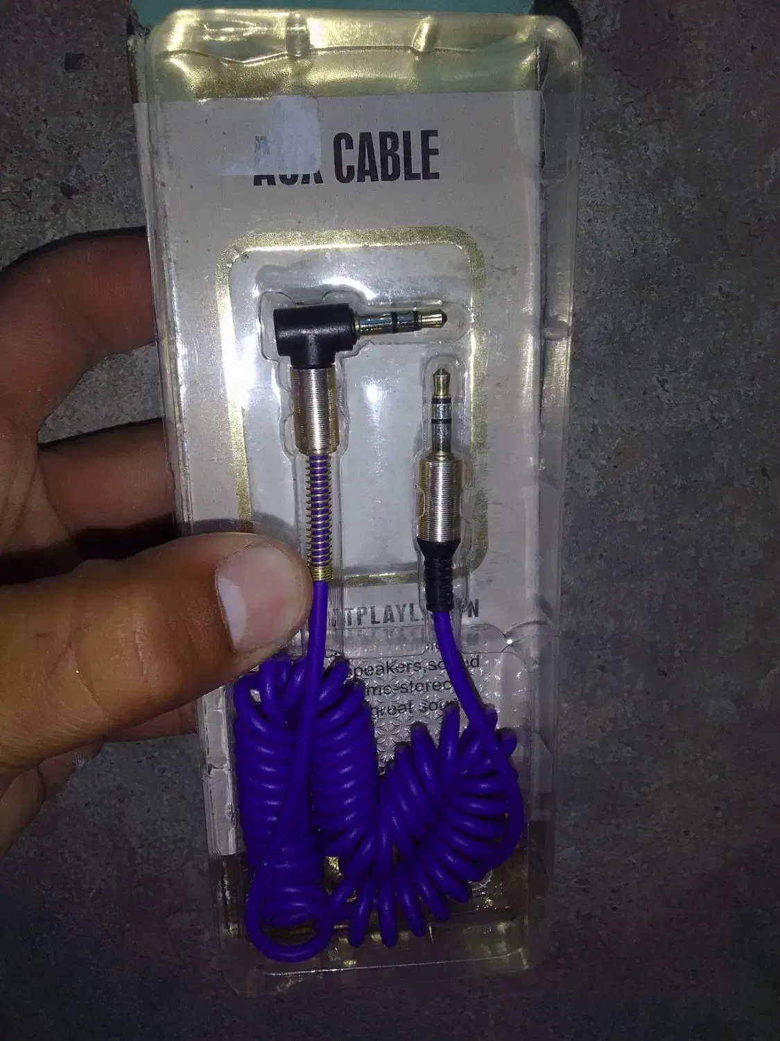 کابل AUX اصلی|لوازم جانبی موبایل و تبلت|مشهد, شهرک رازی (شهرک غرب)|دیوار