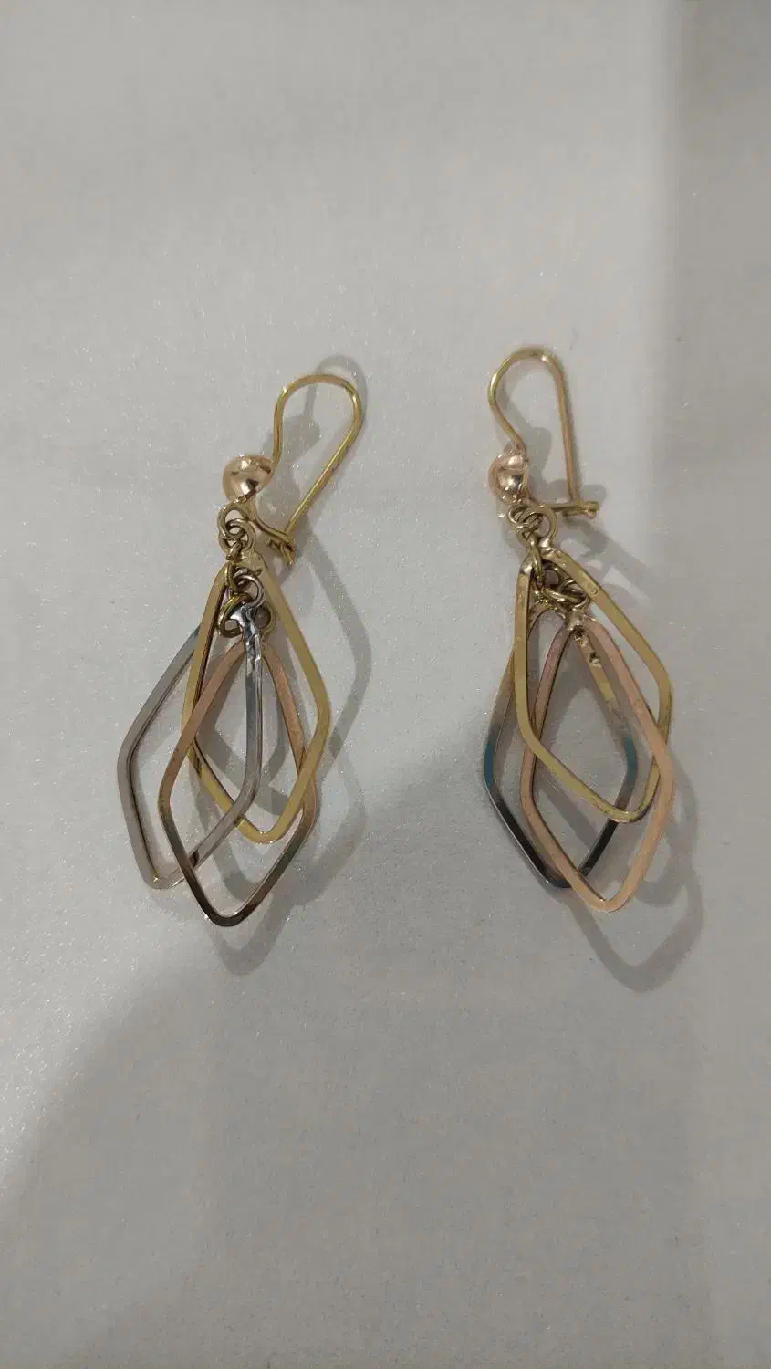 گوشواره طلا درحدنو|جواهرات|رشت, حمیدیان|دیوار