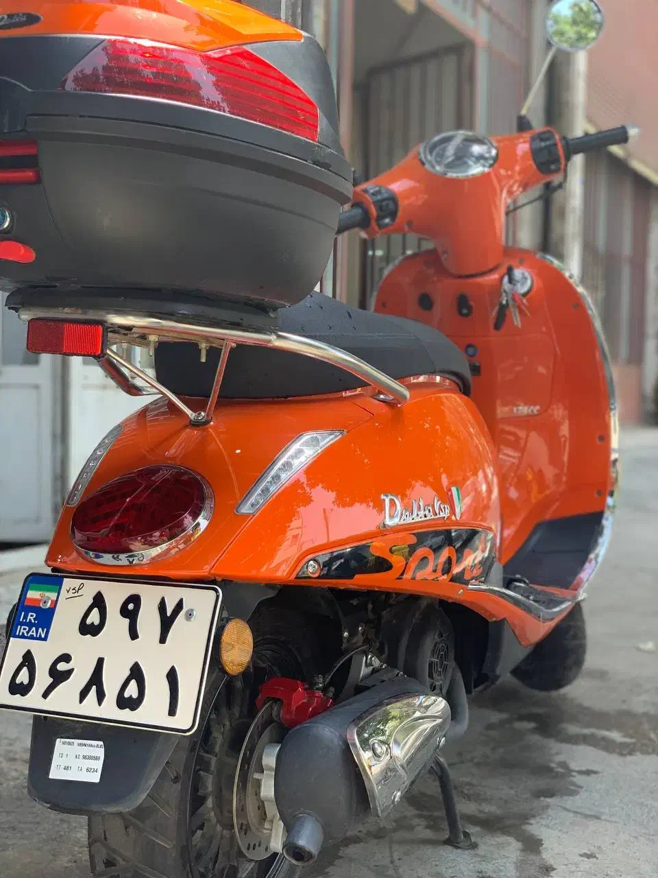 موتور دلتا طرح وسپا 170|موتورسیکلت|گرگان, |دیوار