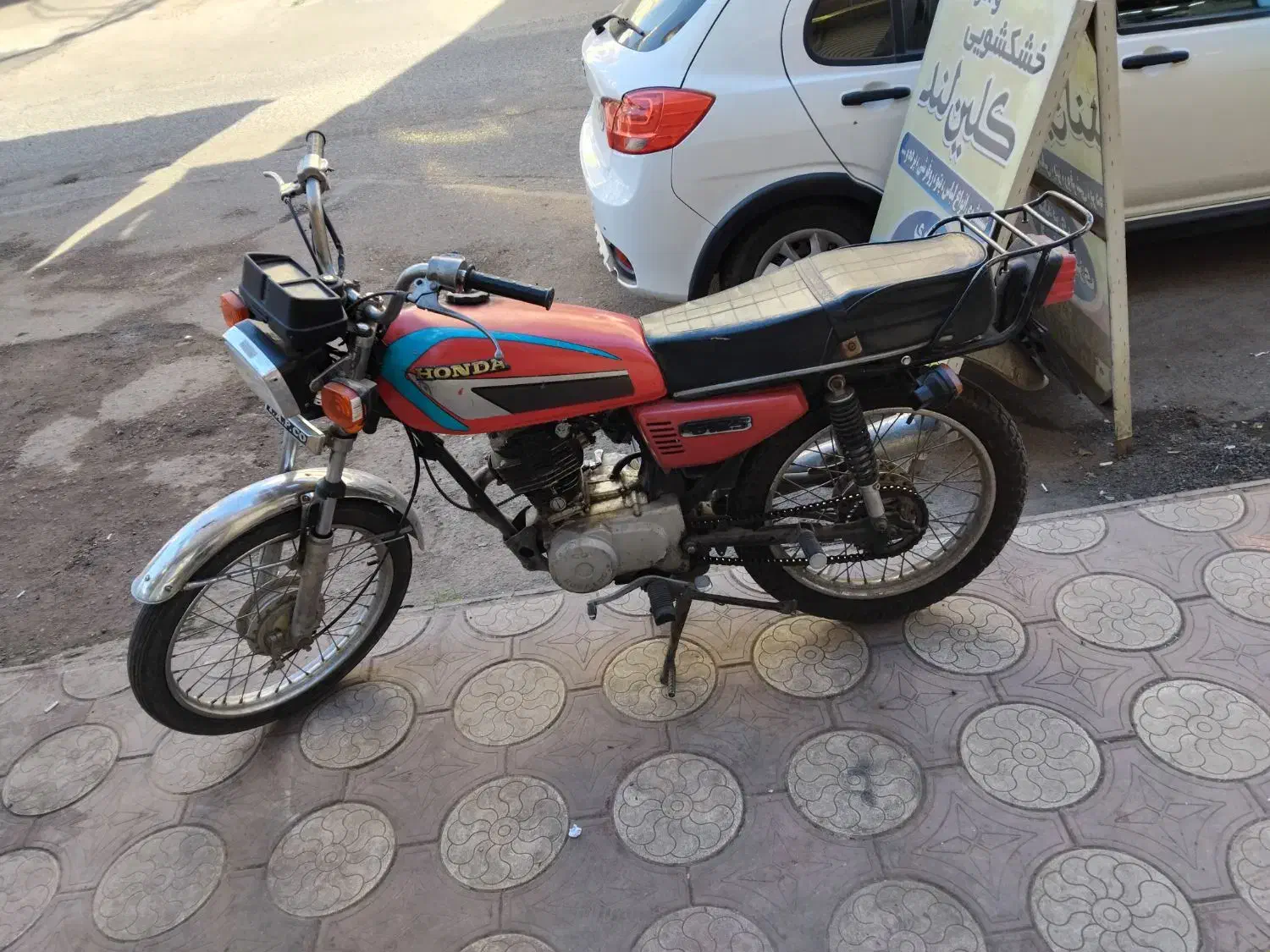 موتور کاملا سالم اماده همراه با برگه مزایده|موتورسیکلت|لنگرود, |دیوار