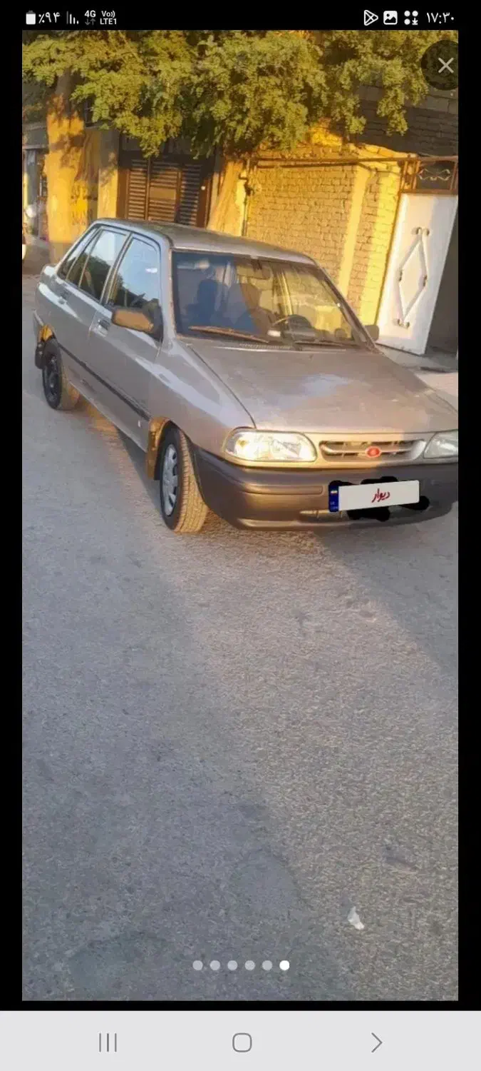 پرایدمدل ۸۴|خودرو سواری و وانت|چناران, |دیوار