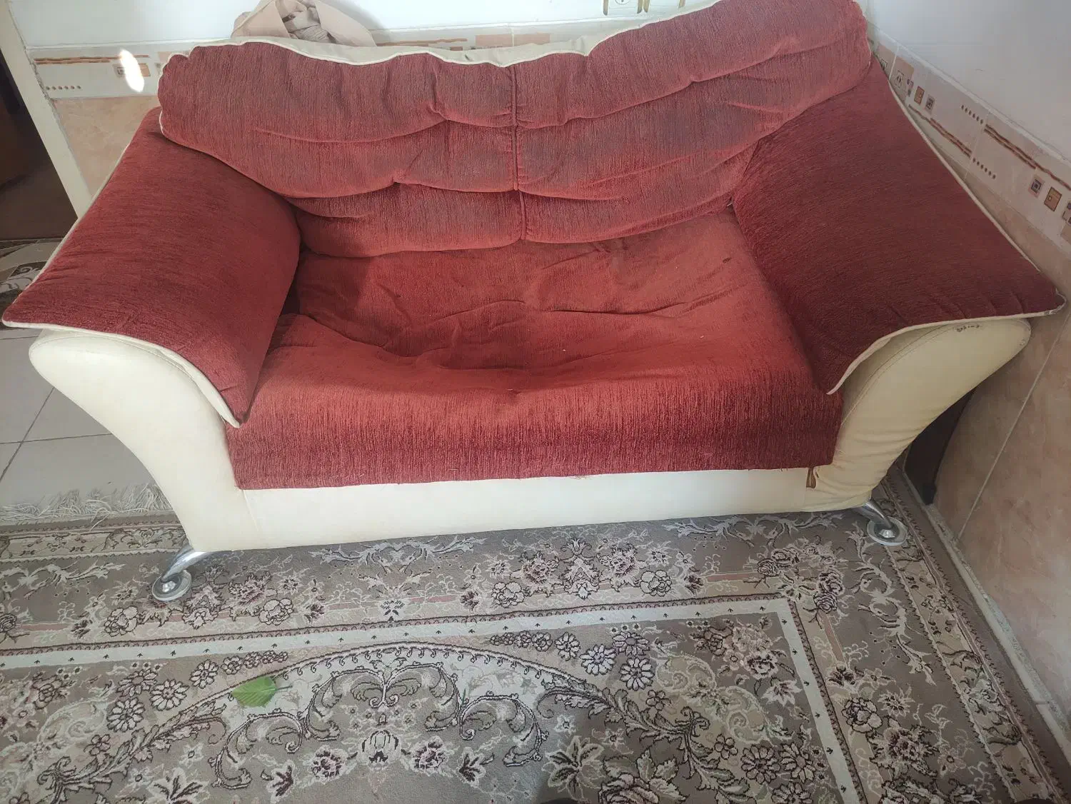 مبلمان راحتی هفت نفره|مبلمان خانگی و میز عسلی|فسا, |دیوار
